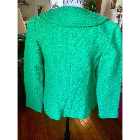Boden wool sweater coat green size UK 8 - Picture 2 of 9